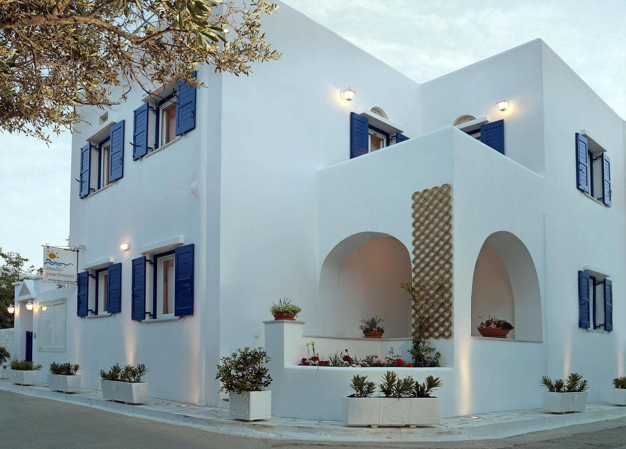 Mata'S Apartments Tinos Bagian luar foto